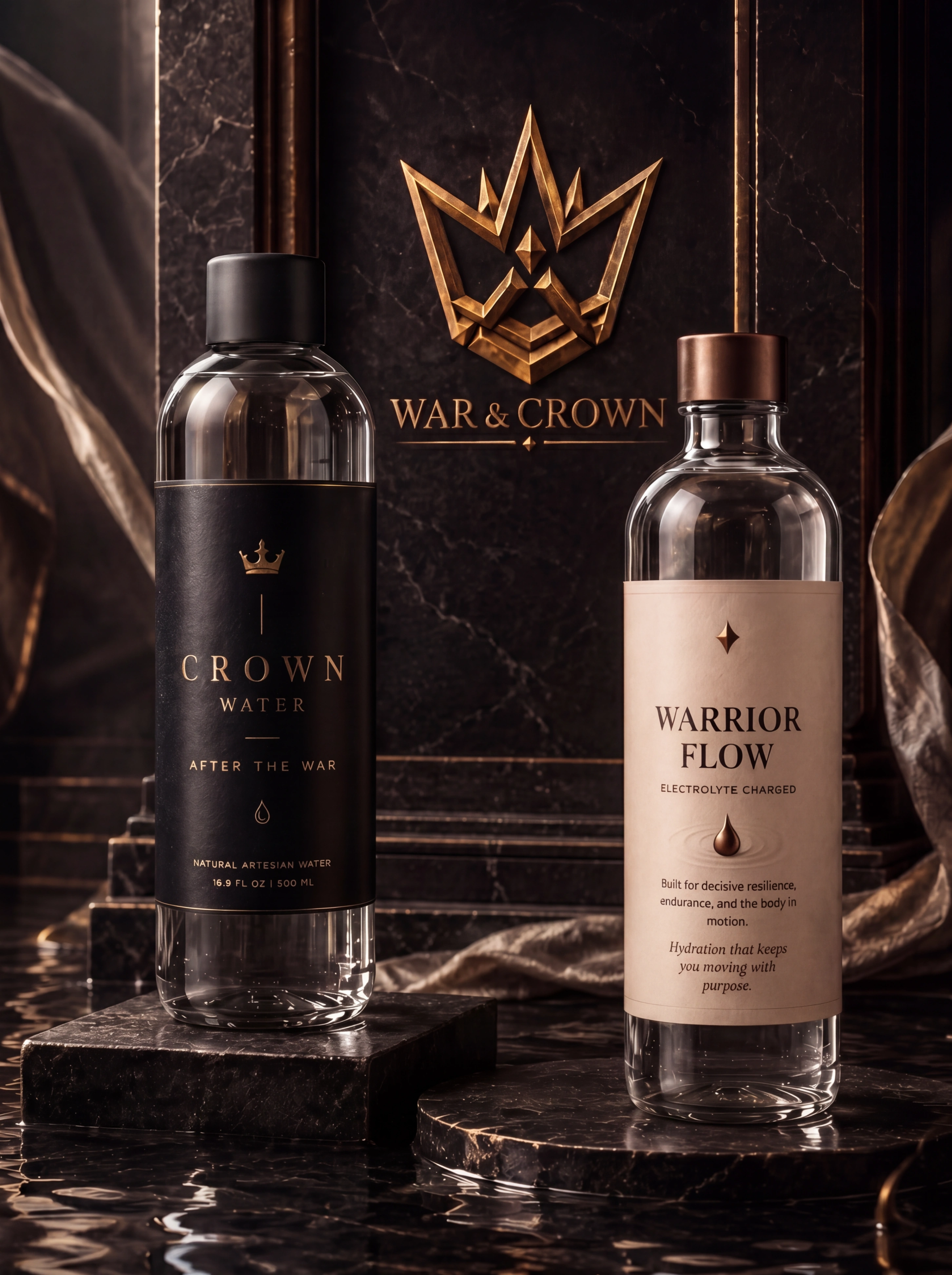 War & Crown x Crown Water
